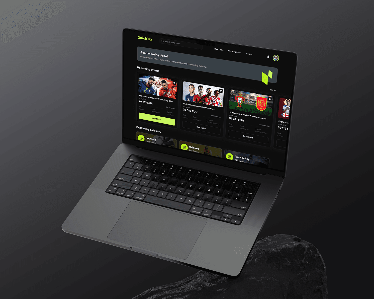 QuickTix case study cover
